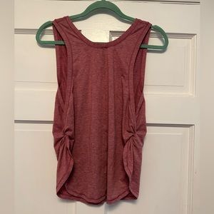 Lulu lemon open v back loose tank
